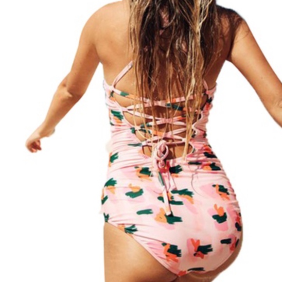 TeLaura Floral One-Piece Swimsuit - Picture 2 of 2